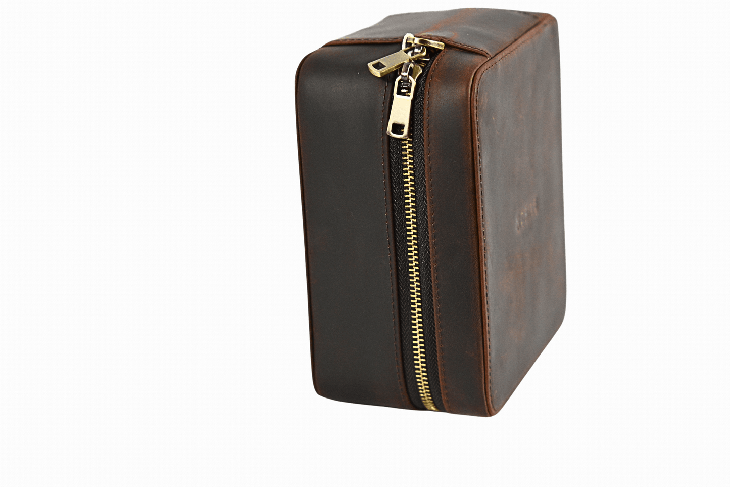 NORIVE | Premium Crazy Horse Leather Travel Watch & Jewelry Case - NORIVE