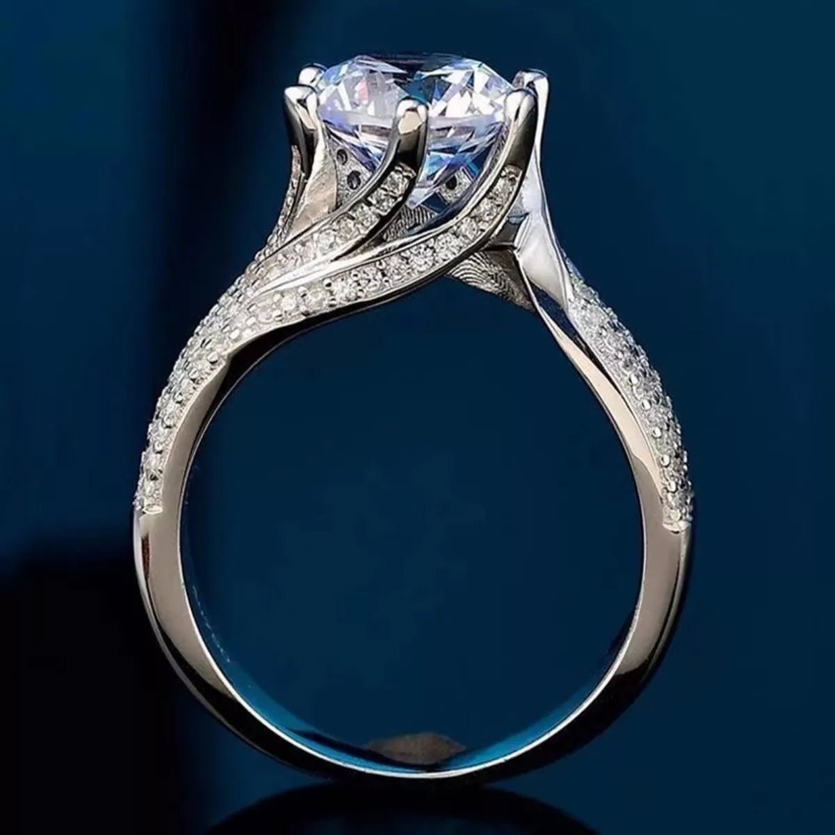 3 Carat Moissanite 925 Sterling Silver Ring - NORIVE