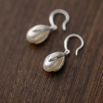 925 Sterling Silver Drop Earrings - NORIVE