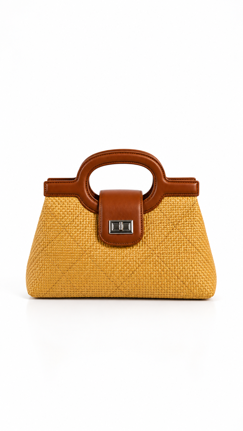 Banig Isla Woven Straw Handbag | NORIVE