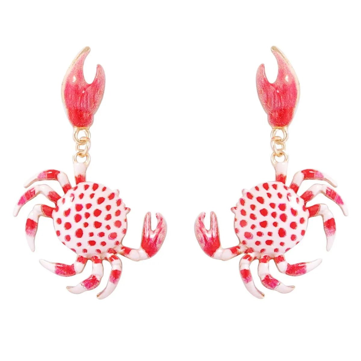 Alloy Crab - Shaped Earrings - NORIVE