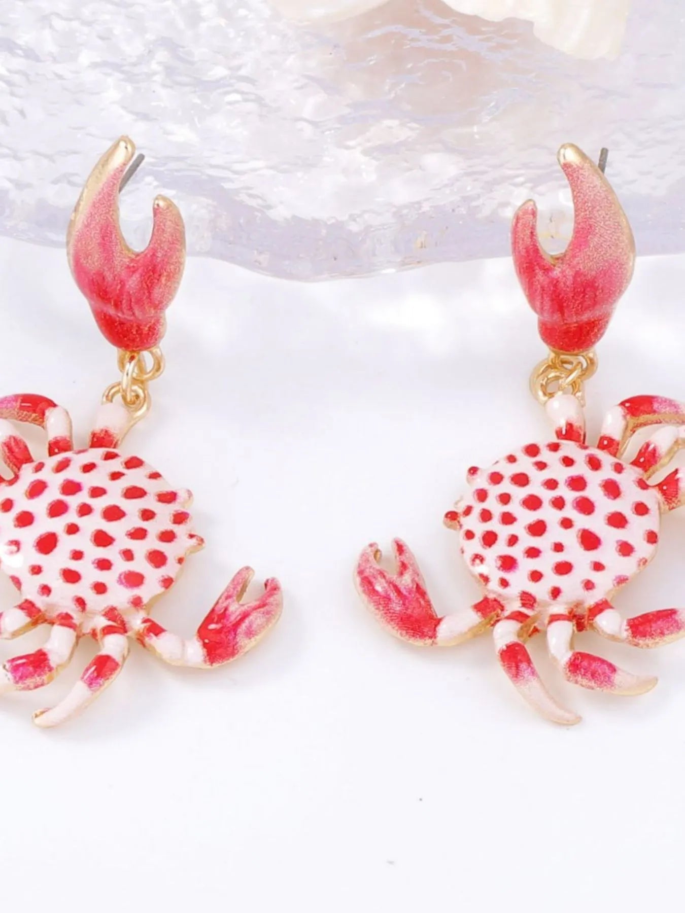 Alloy Crab - Shaped Earrings - NORIVE