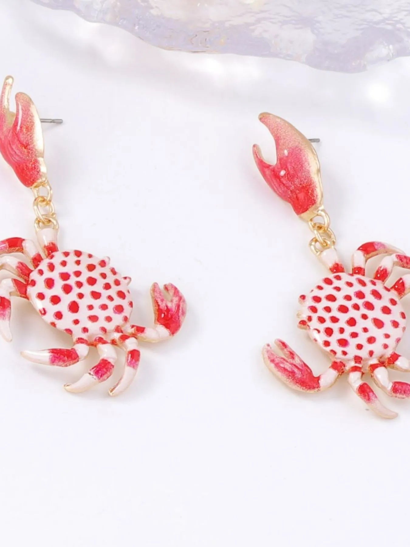 Alloy Crab - Shaped Earrings - NORIVE