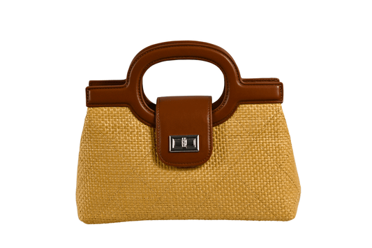 Banig Isla Woven Straw Handbag | NORIVE - NORIVE