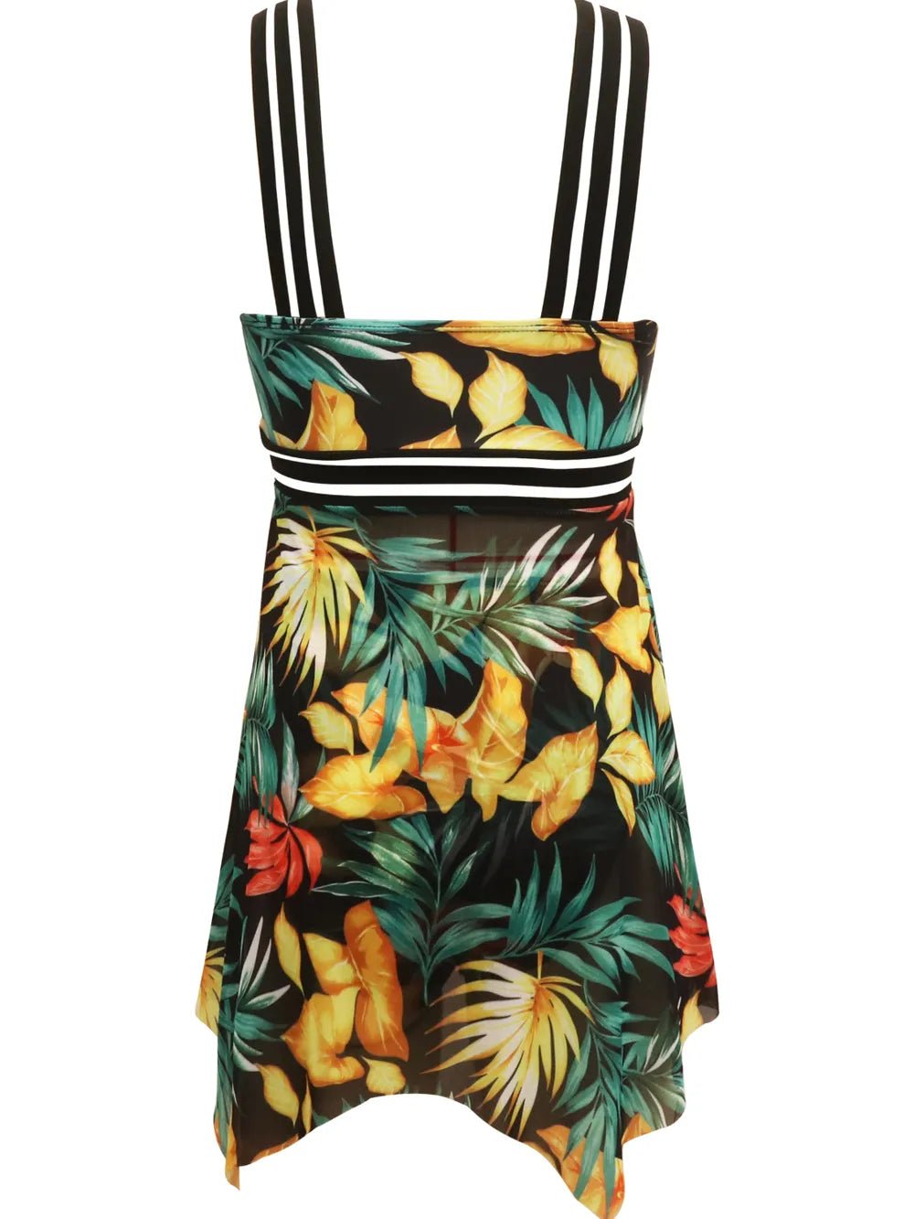 Cutout Printed Two - Piece Swim Set - NORIVE