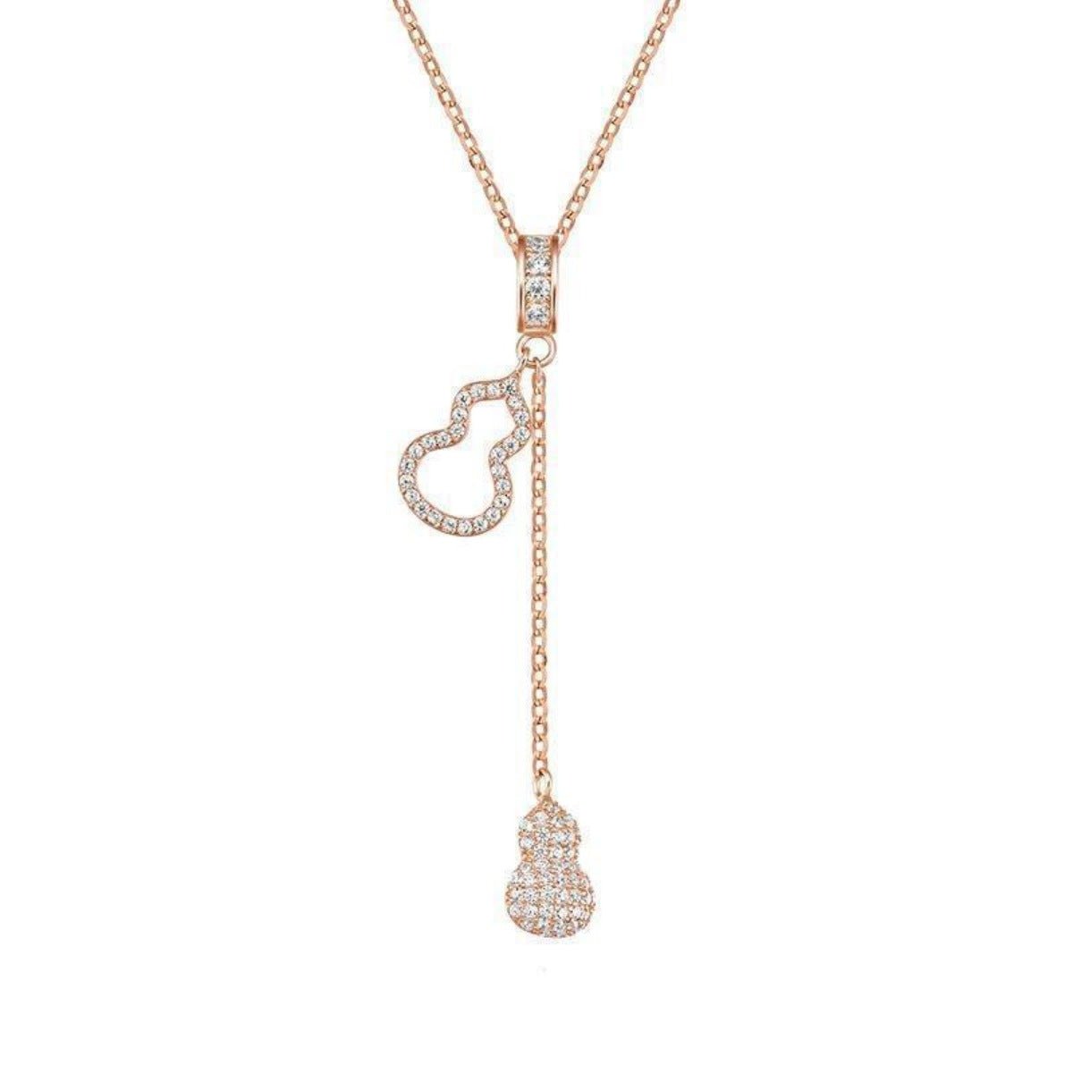 Gourd Y - Shaped Necklace - NORIVE