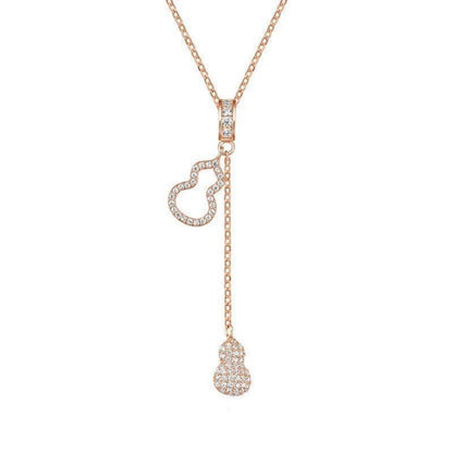 Gourd Y - Shaped Necklace - NORIVE
