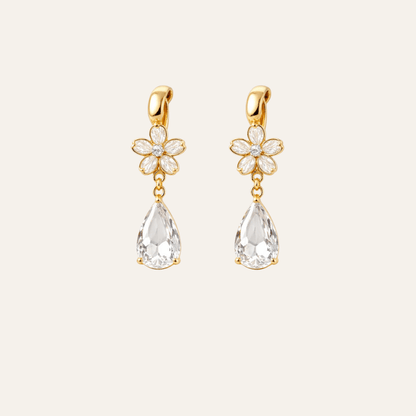 Lumière Floral Drop Earrings - NORIVE