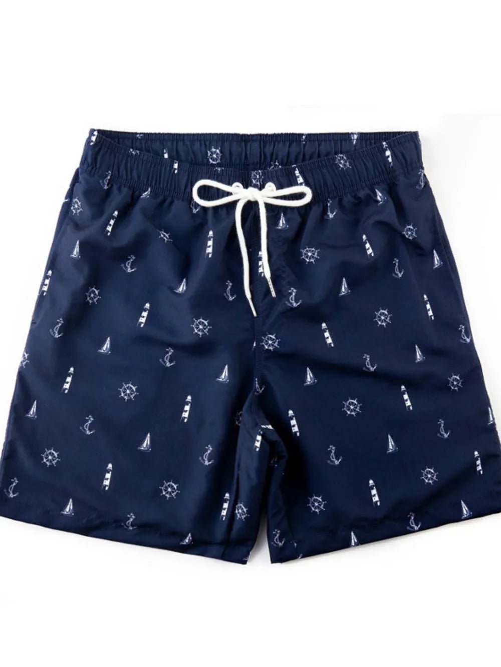 Men's Drawstring Printed Swim Shorts - NORIVE