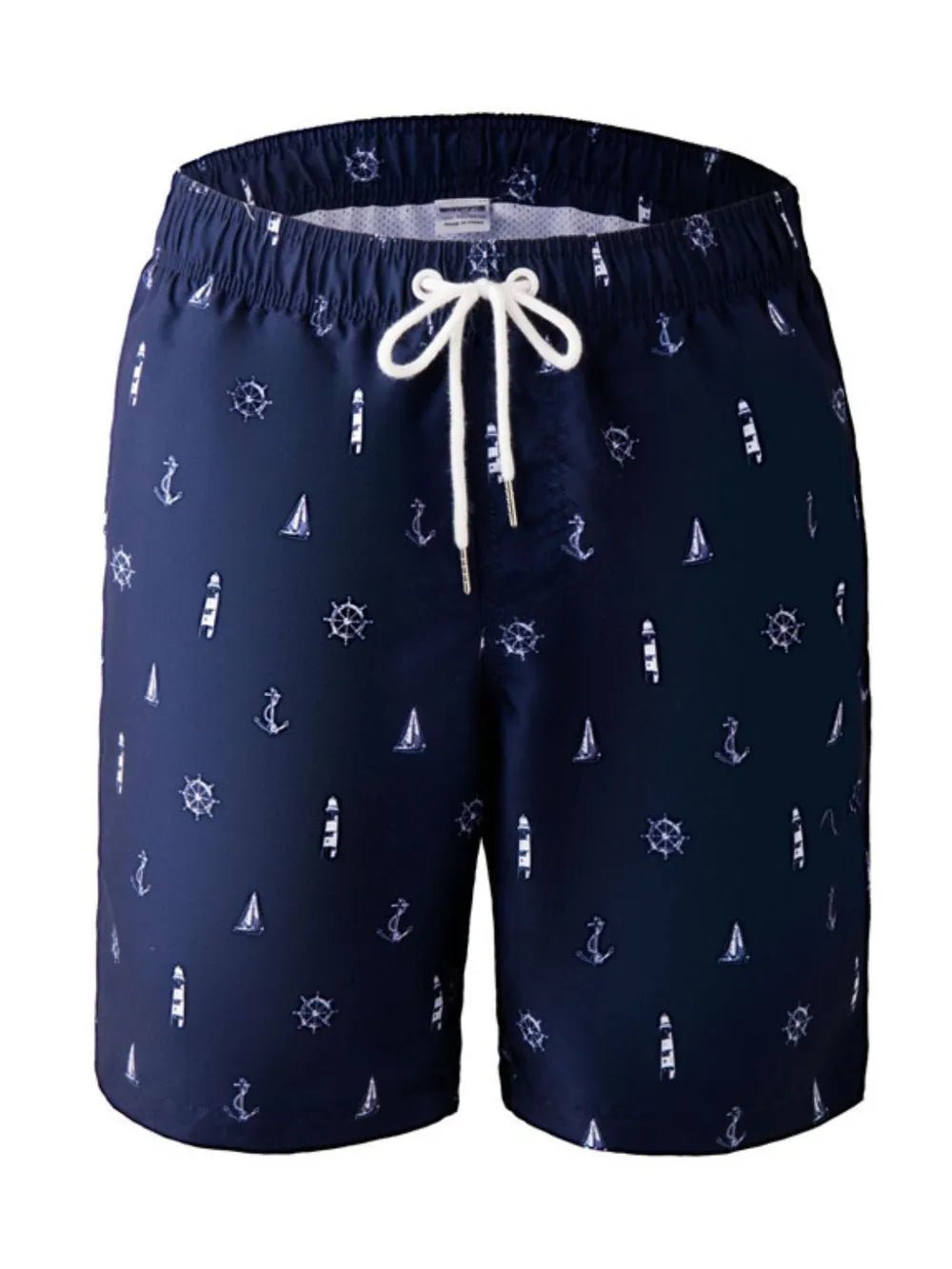 Men's Drawstring Printed Swim Shorts - NORIVE