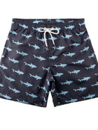 Men's Drawstring Printed Swim Shorts - NORIVE