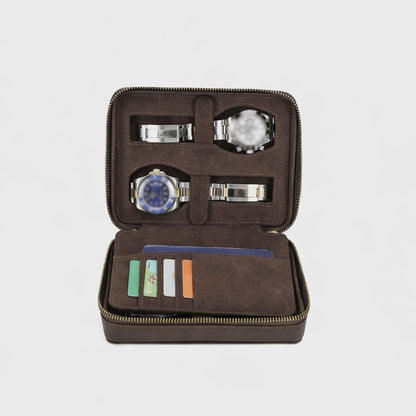 Norive Leather Watch Organizer Case - NORIVE