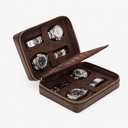 Norive Leather Watch Organizer Case - NORIVE