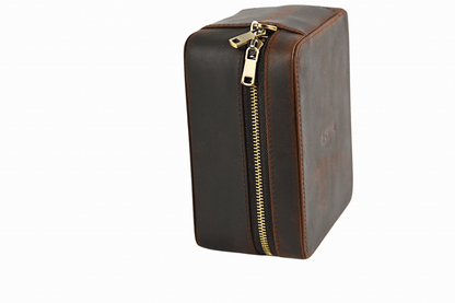 NORIVE | Premium Crazy Horse Leather Travel Watch & Jewelry Case - NORIVE