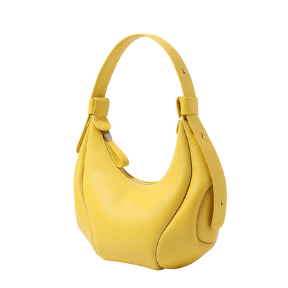 NORIVE Women's Genuine Leather Crescent Hobo Bag - NORIVE