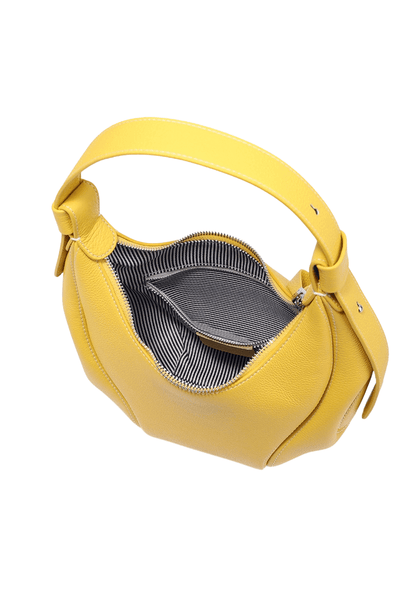 NORIVE Women's Genuine Leather Crescent Hobo Bag - NORIVE