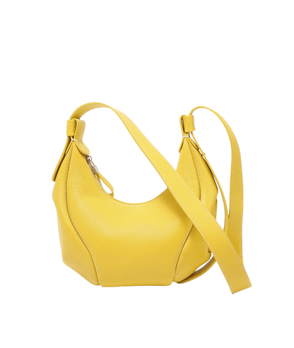 NORIVE Women's Genuine Leather Crescent Hobo Bag - NORIVE