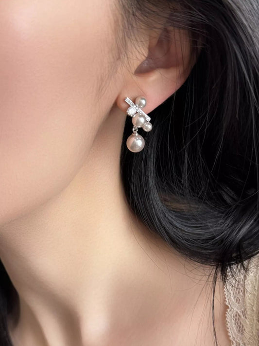 Pearl Drop Earrings - NORIVE