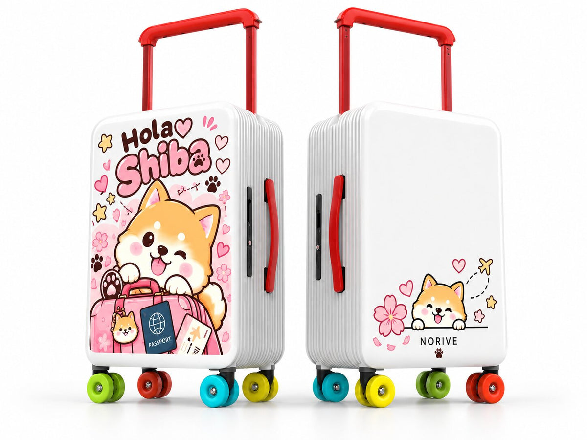 NORIVE Shiba suitcase collection coming soon