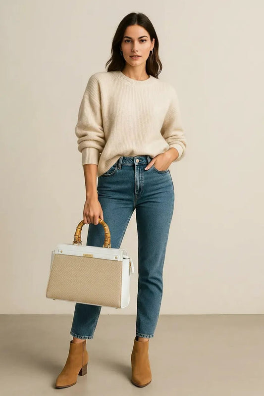 Solana Bamboo Satchel | NORIVE - NORIVE