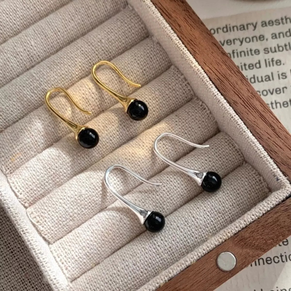 Teardrop Hook Earrings - NORIVE