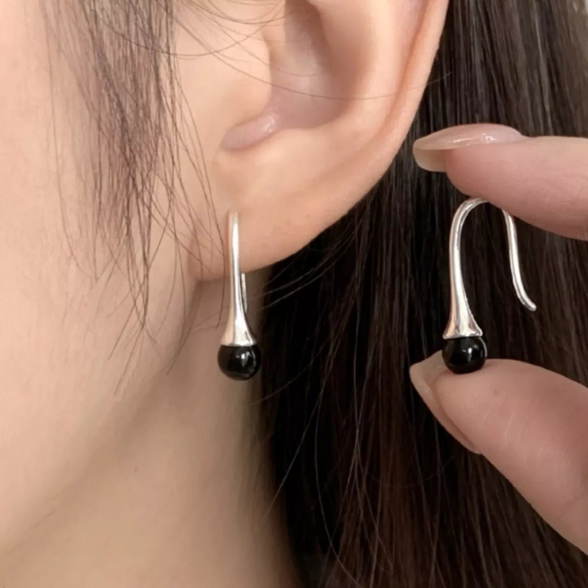Teardrop Hook Earrings - NORIVE