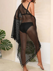 The Isla Tassel Openwork Cover-Up