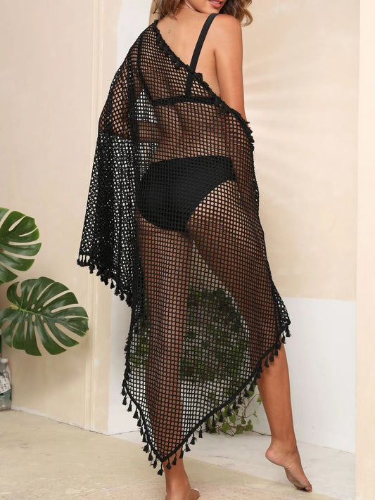 The Isla Tassel Openwork Cover - Up - NORIVE