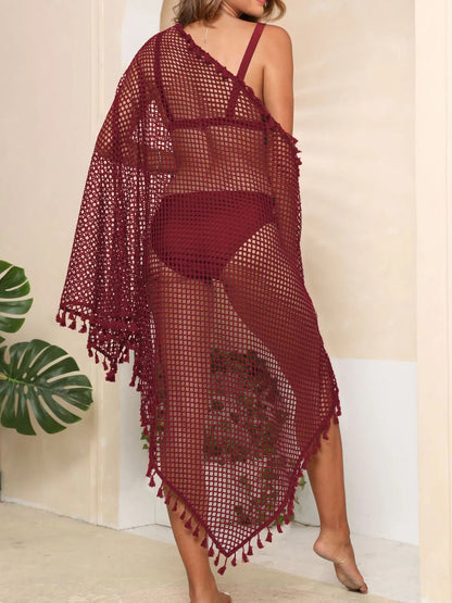 The Isla Tassel Openwork Cover - Up - NORIVE