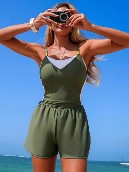 The Riviera Colorblock One - Piece - NORIVE