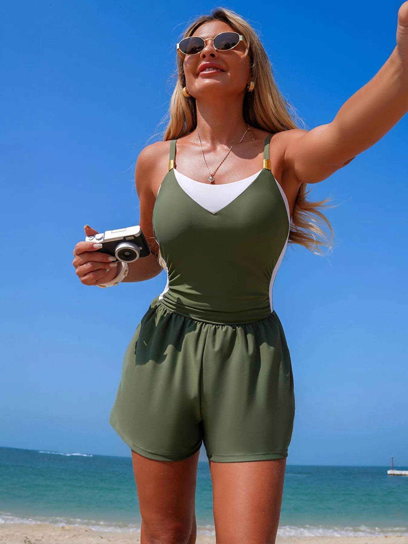 The Riviera Colorblock One - Piece - NORIVE