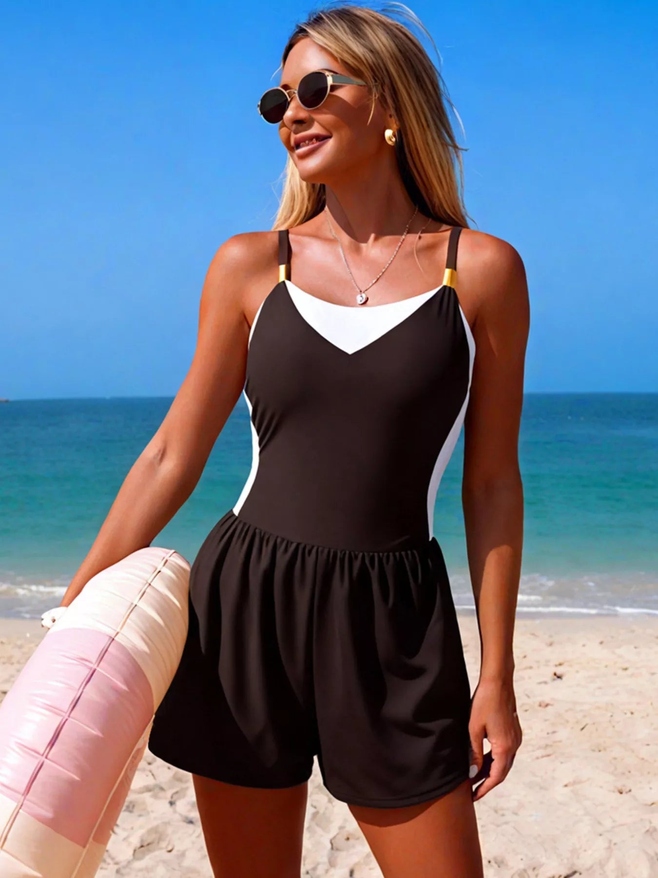 The Riviera Colorblock One - Piece - NORIVE