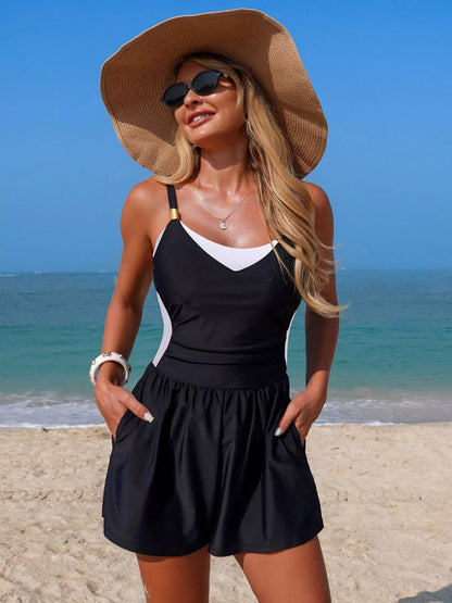 The Riviera Colorblock One - Piece - NORIVE