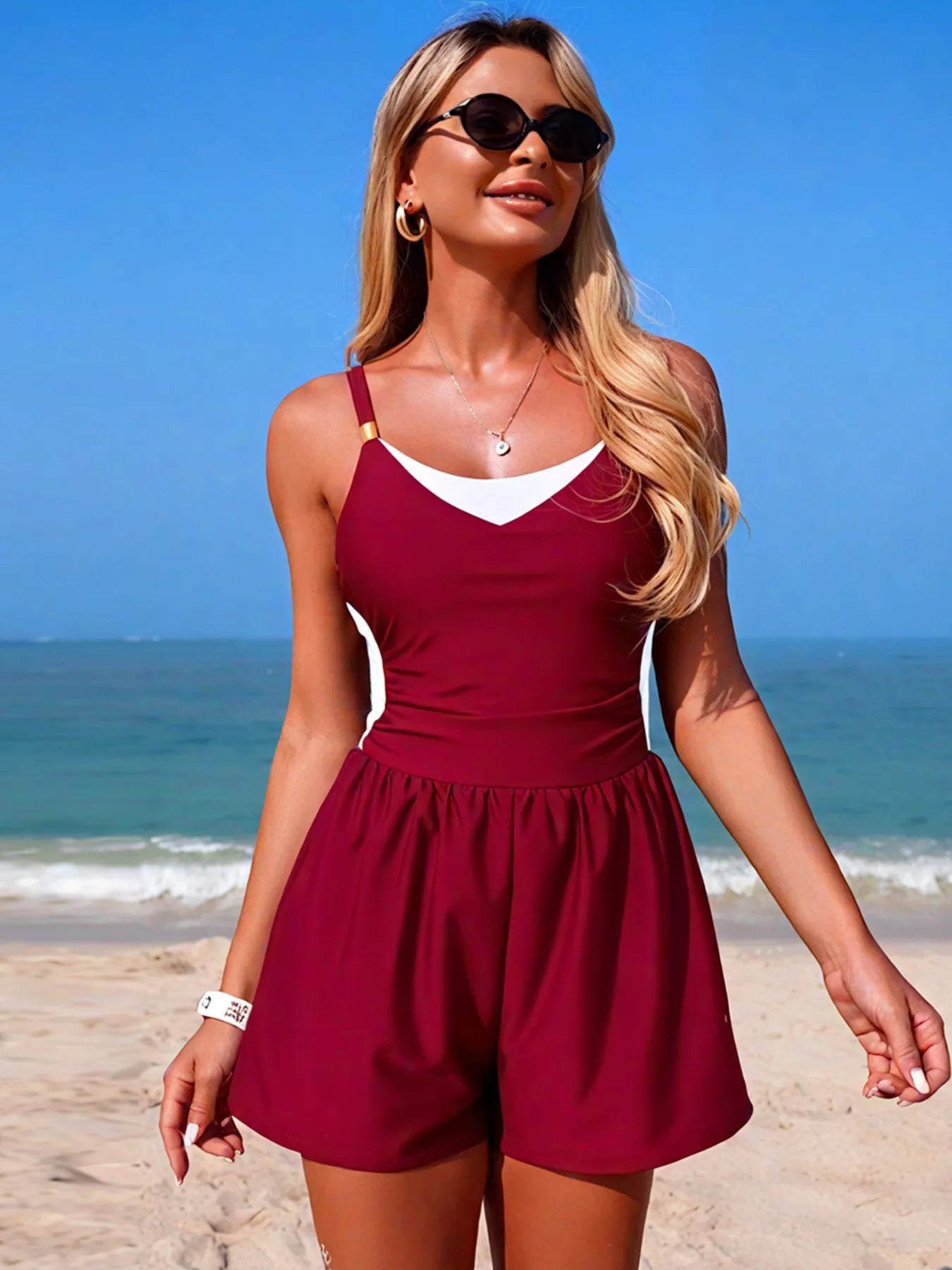 The Riviera Colorblock One - Piece - NORIVE