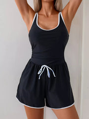 The Riviera Contrast Scoop One-Piece