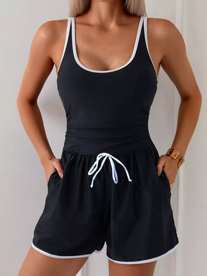 The Riviera Contrast Scoop One - Piece - NORIVE