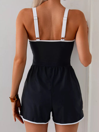 The Riviera Contrast Scoop One - Piece - NORIVE