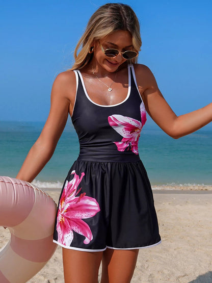 The Riviera Contrast Scoop One - Piece - NORIVE