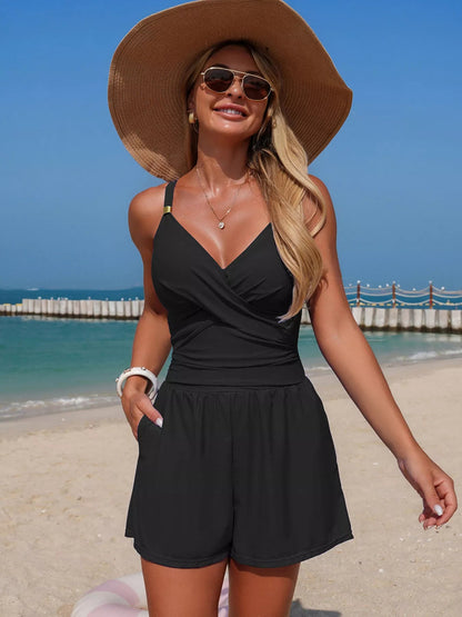 The Riviera V - Neck One - Piece - NORIVE