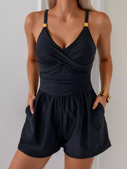 The Riviera V - Neck One - Piece - NORIVE