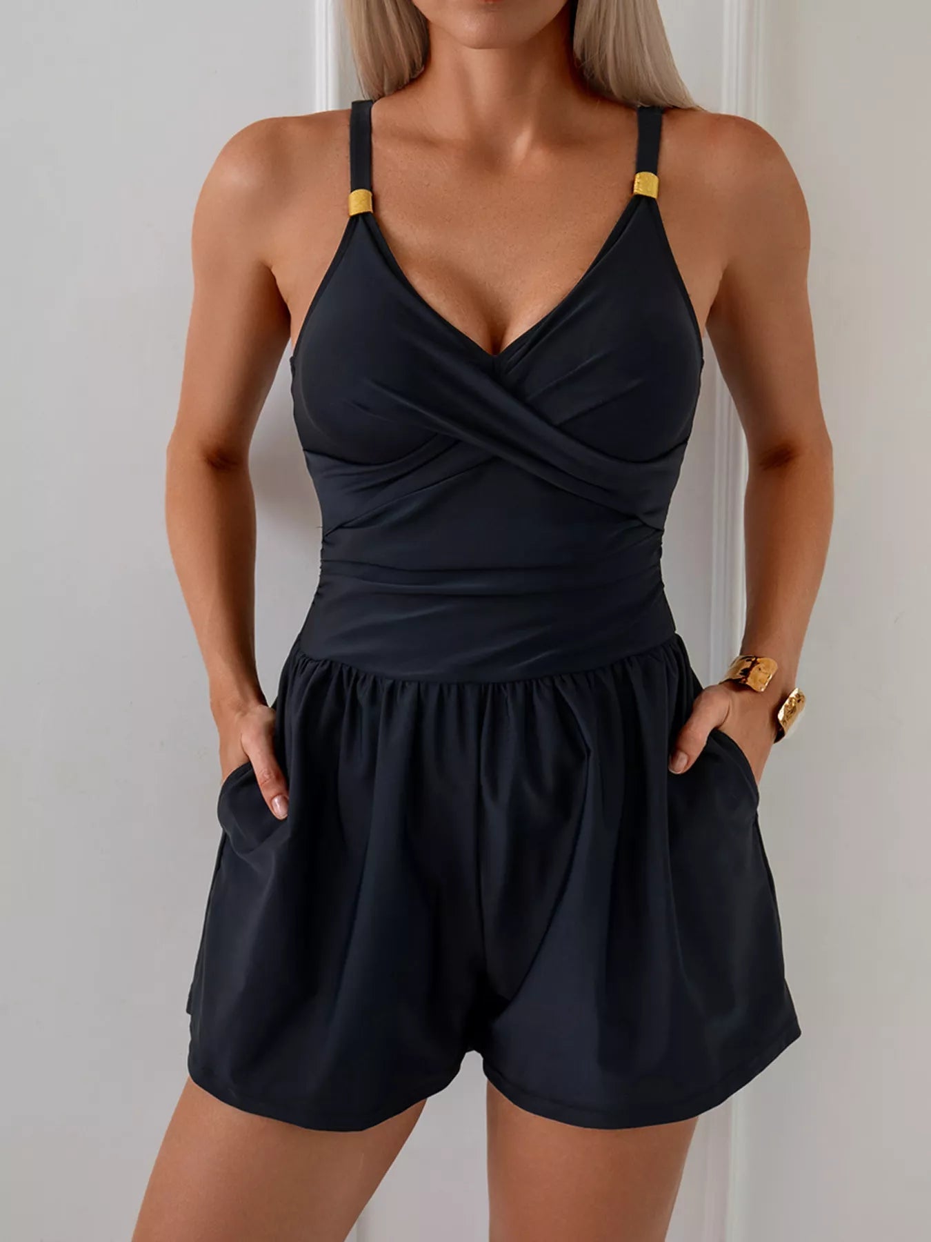 The Riviera V - Neck One - Piece - NORIVE