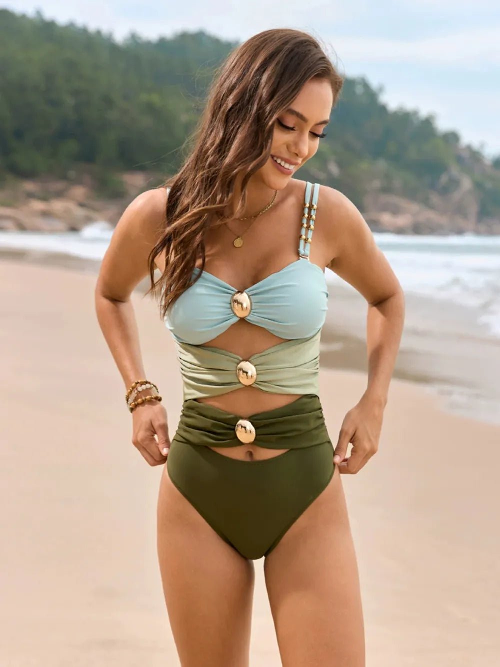 The Solana Colorblock One - Piece - NORIVE