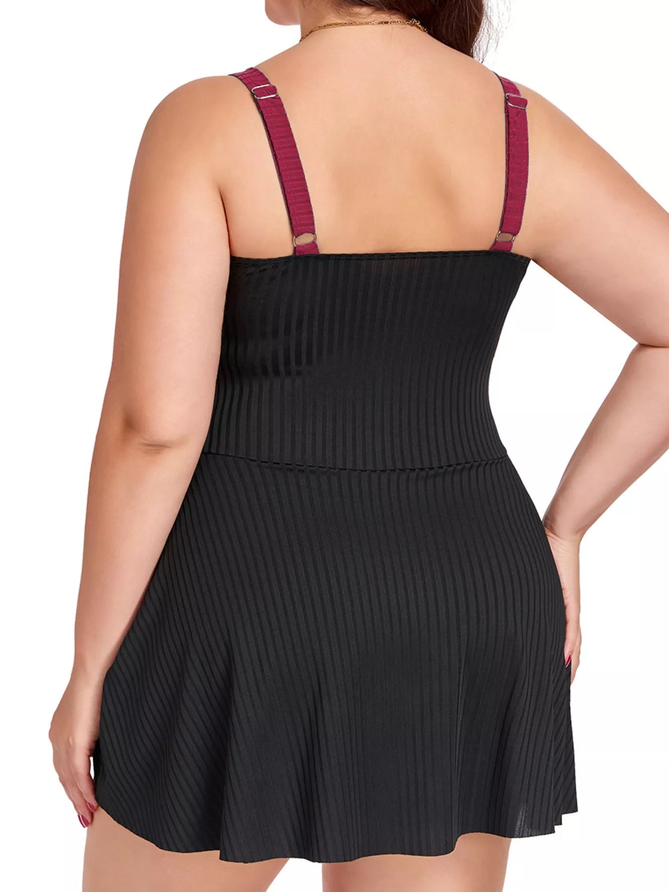 The Solana Curve Ruched Swim Dress - NORIVE