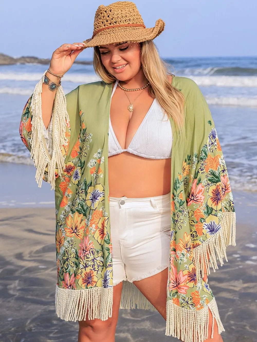 The Solana Fringe Cover - Up (Plus) - NORIVE