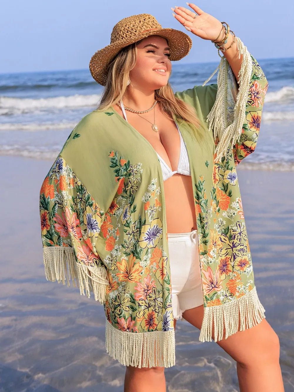 The Solana Fringe Cover - Up (Plus) - NORIVE