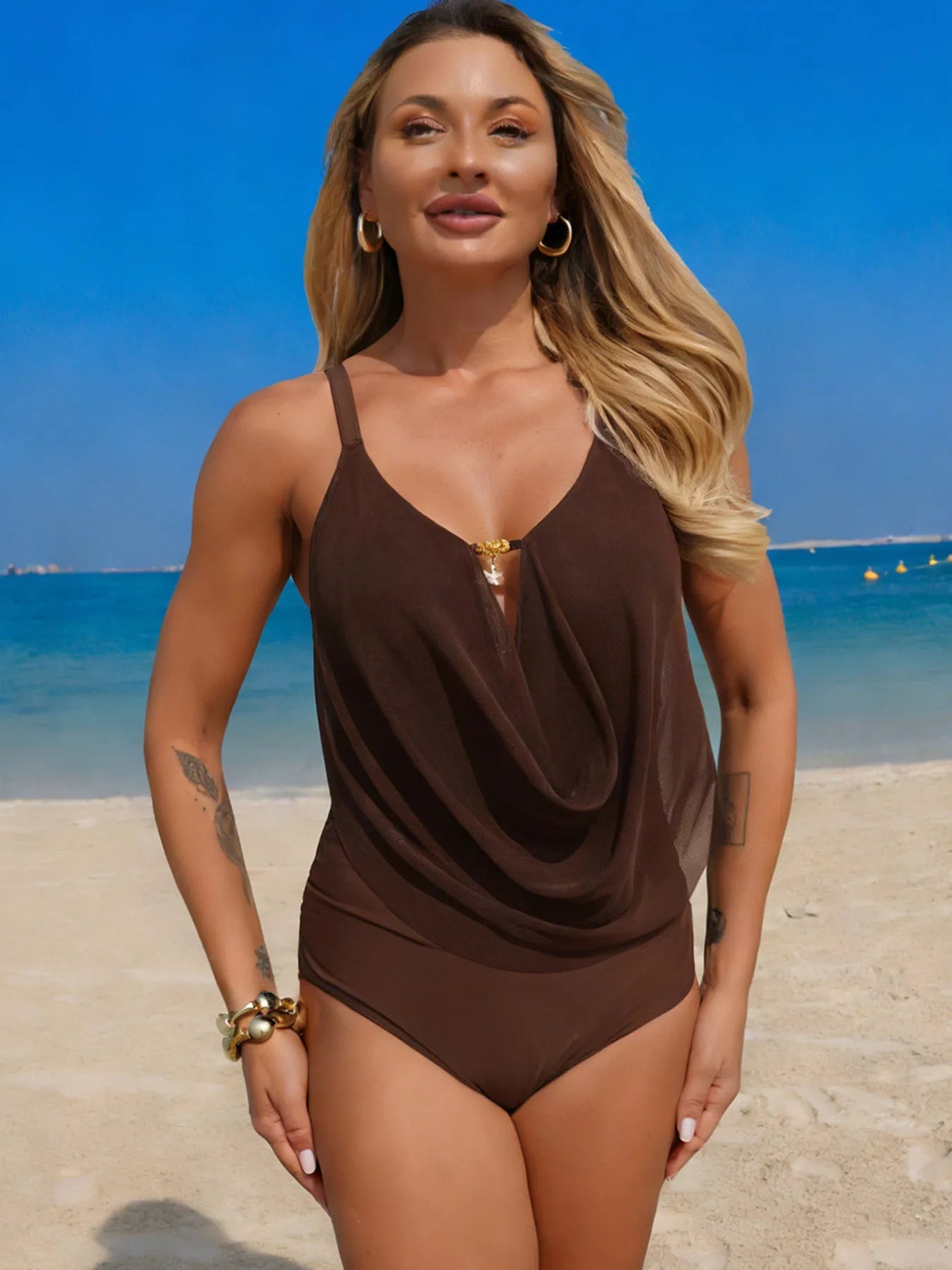 The Solana Ruched One - Piece - NORIVE