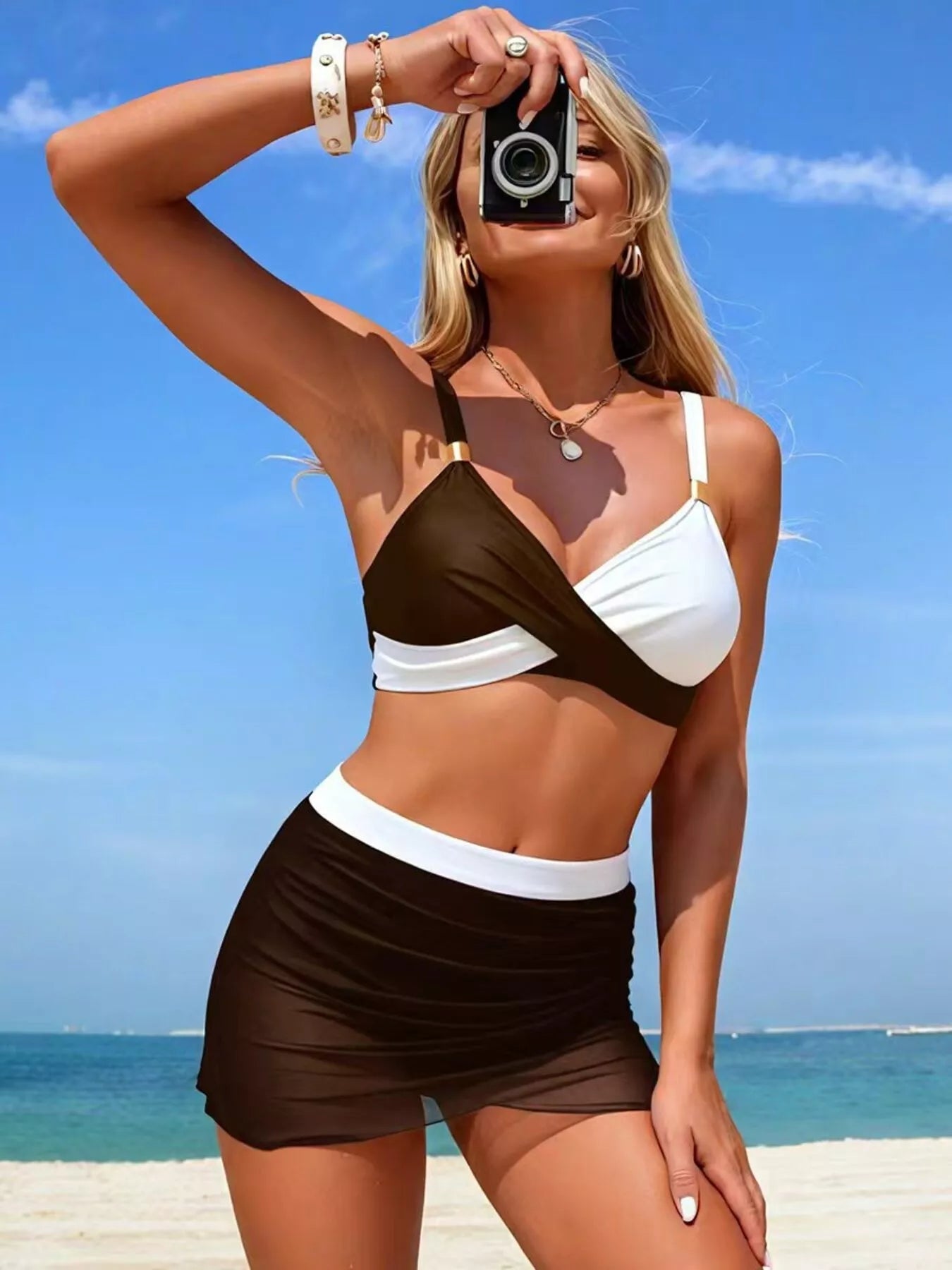 The Solana Skort Swim Set - NORIVE